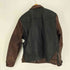 CIDU LEATHERS RIDERS 裏地付き バイカラー レザー シャツジャケット ネコ目ボタン ビッグサイズ メンズ 3XL