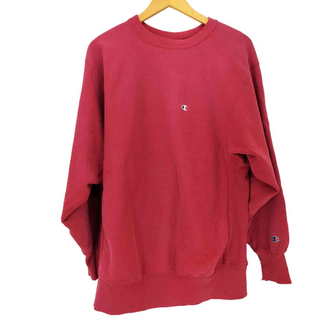 チャンピオン Champion 90S REVERSE WEAVE 刺繍タグ 目あり L/S スウェット メンズ JPN:XL