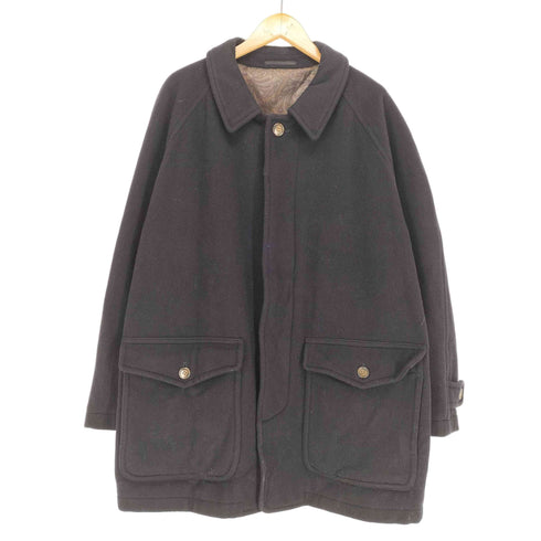 ROUTUS TAMY カシミヤラム混ウールハーフコート CASHMERE&LAMB メンズ L