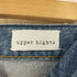アッパーハイツ upper hights THE SHOE カットオフデニムパンツ レディース 22