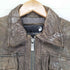 GOOSECRAFT BOMBER レザーリブブルゾン レディース M
