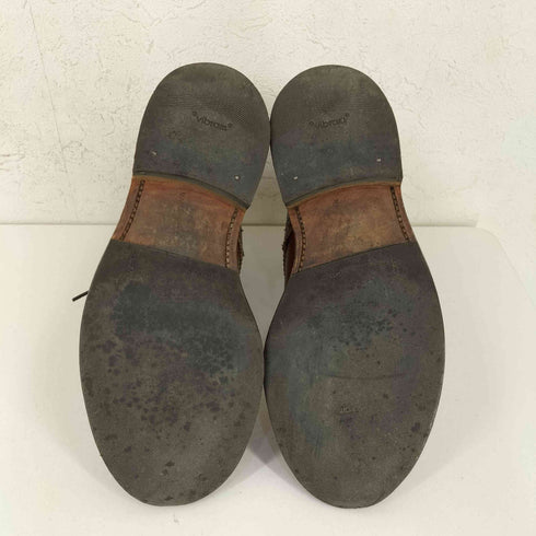 トリッカーズ Trickers MADE IN ENGLAND STEPHY / MARRON ANTIQUE ウィングチップブーツ レディース UK:3.5