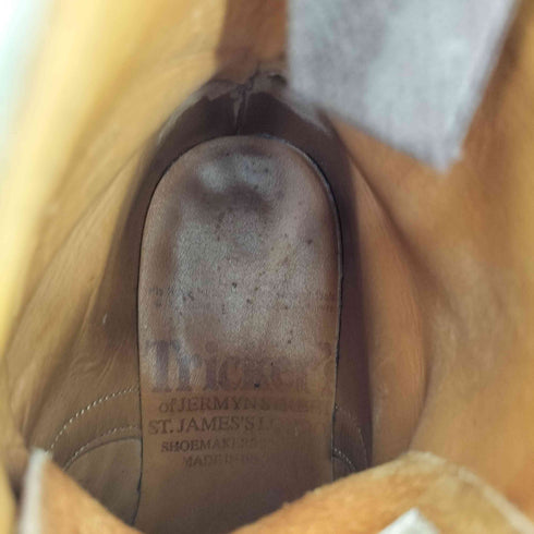 トリッカーズ Trickers MADE IN ENGLAND STEPHY / MARRON ANTIQUE ウィングチップブーツ レディース UK:3.5
