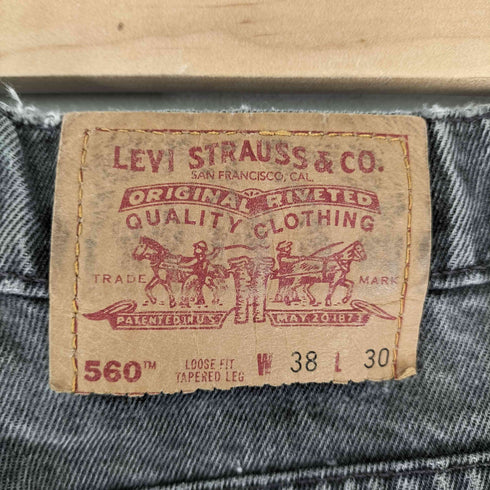 リーバイス Levis 560 LOOSE FIT TAPERED LEG デニムパンツ ボタン裏525 メンズ 38/30