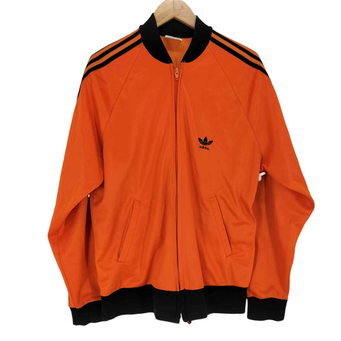 アディダス adidas 70~80S Made in USA ATP トラックジャケット オレンジ×ブラック メンズ L