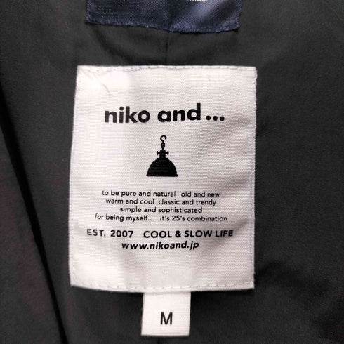 ニコアンド niko and... MONSTER PARKA モンスターパーカ メンズ M