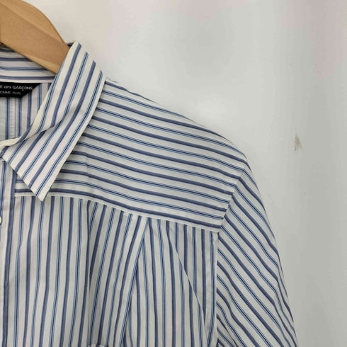 コムデギャルソンオムプリュス COMME des GARCONS HOMME PLUS 04SS シンプル&ユーティリティ ストライプ 長袖シャツ メンズ