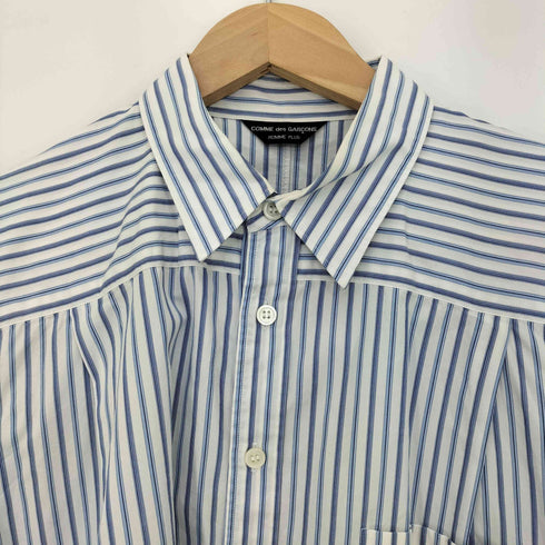コムデギャルソンオムプリュス COMME des GARCONS HOMME PLUS 04SS シンプル&ユーティリティ ストライプ 長袖シャツ メンズ