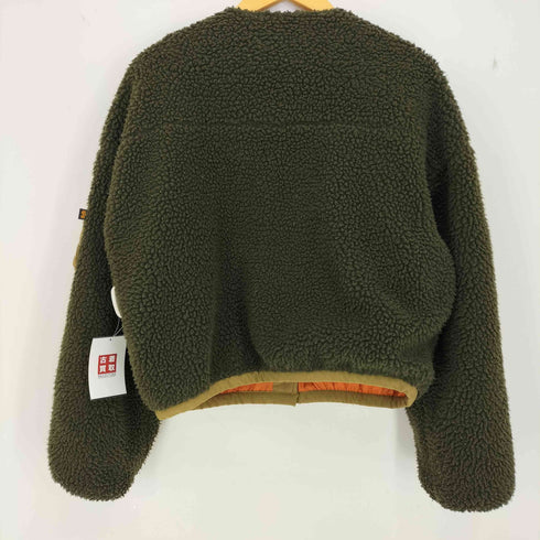 アルファインダストリーズ ALPHA INDUSTRIES DROP SHOULDER BOA BLOUSON 短丈 ミリタリージャケット ボアジャケット メンズ JPN:M