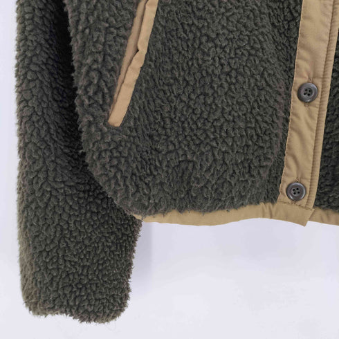 アルファインダストリーズ ALPHA INDUSTRIES DROP SHOULDER BOA BLOUSON 短丈 ミリタリージャケット ボアジャケット メンズ JPN:M