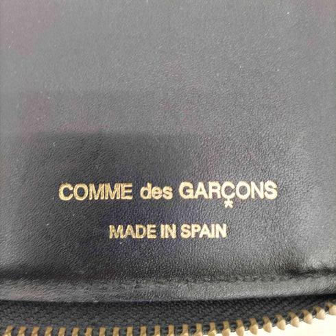 コムデギャルソン COMME des GARCONS POLKA DOTS PRINTED 水玉 ラウンドジップウォレット レディース