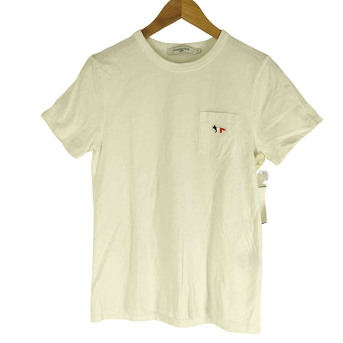 メゾンキツネ MAISON KITSUNE TEE-SHIRT TRICOLOR FOX PATCH レディース JPN:S