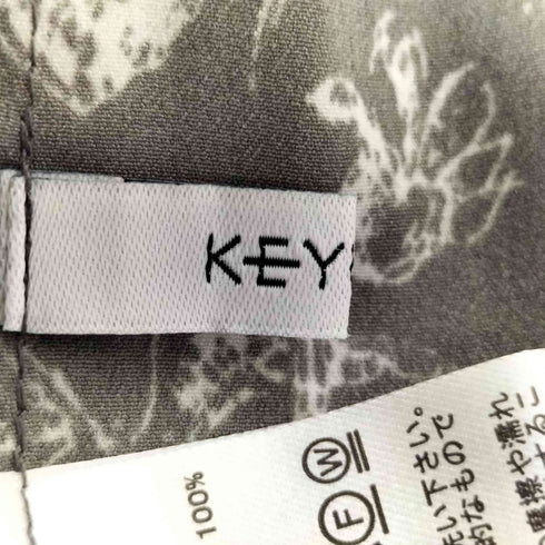 ケユカ KEYUCA フラワープリーツチュニック レディース FREE