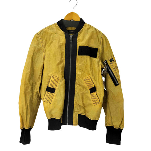 ディーゼル DIESEL ペイント加工 後染めナイロンブルゾン メンズ JPN:S