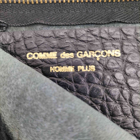 コムデギャルソンオムプリュス COMME des GARCONS HOMME PLUS 型押し ラウンドジップコインケース 小銭入れ メンズ