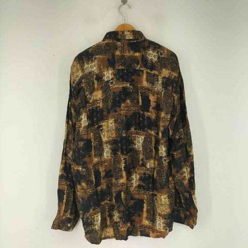 RISCATTO 総柄 L/S シャツ メンズ import:XL