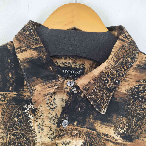 RISCATTO 総柄 L/S シャツ メンズ import:XL