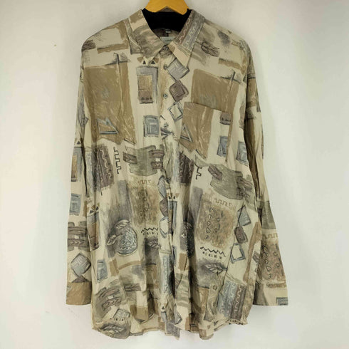 キャンダ CANDA 総柄 L/S シャツ メンズ 47-48 19