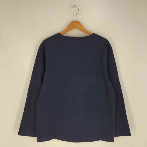 ジャックマン Jackman DOTSUME LONG SLEEVE SKIPPER SHIRT 度詰め ロングスリーブ スキッパー シャツ メンズ JPN:L
