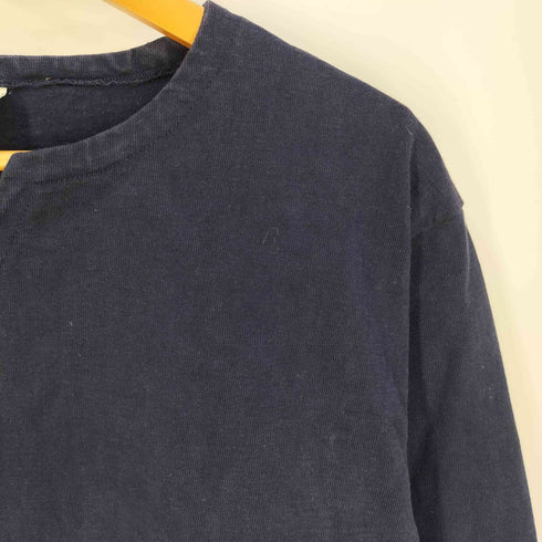 ジャックマン Jackman DOTSUME LONG SLEEVE SKIPPER SHIRT 度詰め ロングスリーブ スキッパー シャツ メンズ JPN:L