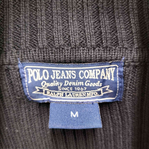ポロジーンズカンパニーラルフローレン POLO JEANS COMPANY RALPH LAUREN 90s リブ編み タートルネックニット メンズ M