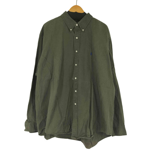 ラルフローレン RALPH LAUREN BLAKE スモールポニー刺繍 L/S BDシャツ メンズ import:XXL