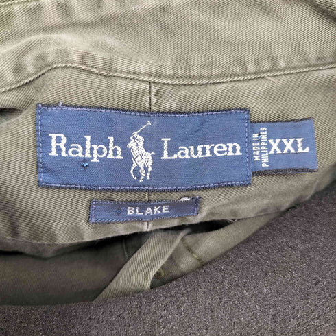 ラルフローレン RALPH LAUREN BLAKE スモールポニー刺繍 L/S BDシャツ メンズ import:XXL