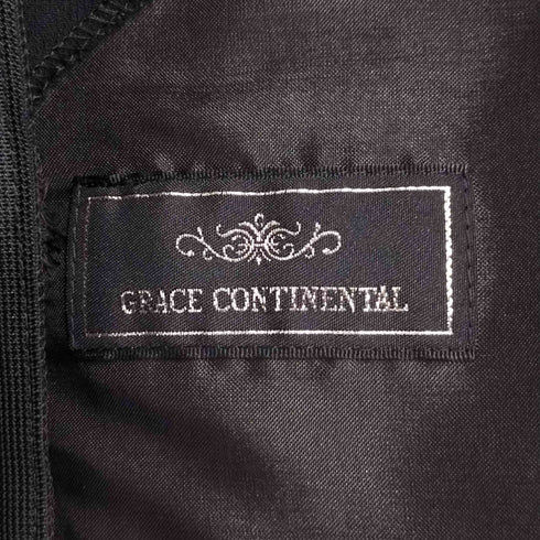 グレースコンチネンタル GRACE CONTINENTAL ジョーゼットカシュクールワンピース レディース JPN:38