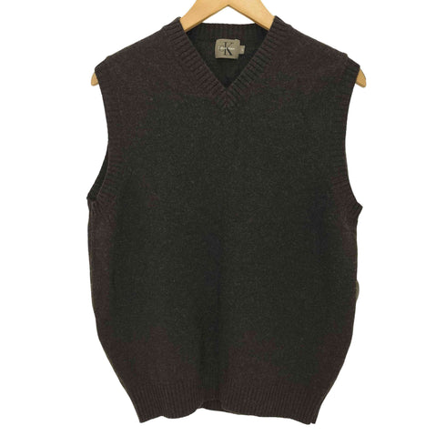 シーケーカルバンクライン ck Calvin Klein ウールベスト メンズ L
