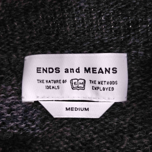 エンズアンドミーンズ ENDS and MEANS Roll Neck Knit ロールネック ニット メンズ JPN:M