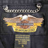 ハーレーダビッドソン HARLEY-DAVIDSON 00S 香港製 リップストップ 刺繍 L/S ワークシャツ メンズ import:S