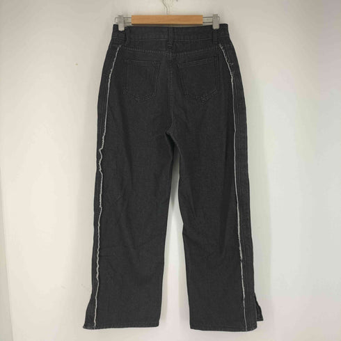 ワイドデニムパンツ レディース JPN:L