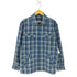 SUNLUCAS チェック柄 ジップアップ シャツ メンズ JPN:L