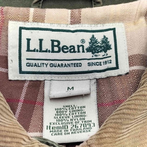 エルエルビーン L.L.Bean ハンティングジャケット 裏地チェック柄 メンズ JPN:M