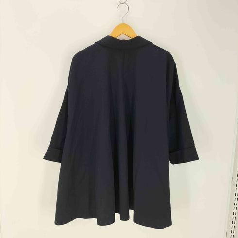 エンフォルド ENFOLD ハイツイストCO1 Aライン ロング ジャケット レディース 36