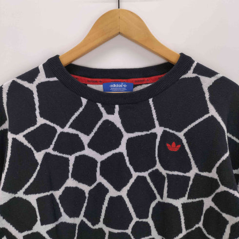 アディダスオリジナルス adidas Originals 総柄ニット レディース JPN:M