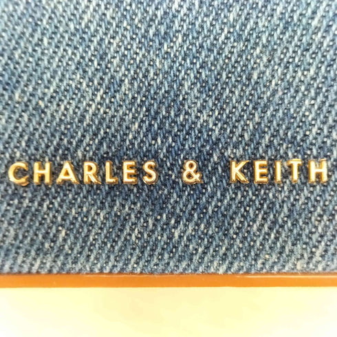 チャールズキース CHARLES & KEITH denim box ショルダー レディース