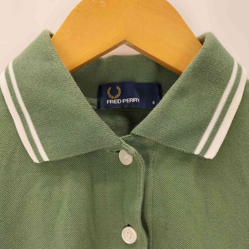 フレッドペリー FRED PERRY 月桂樹刺しゅう ノースリーブポロシャツ レディース 8