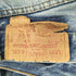 リーバイス Levis 66前期 501デニムパンツ バックポケットシングル スモールe 紙パッチ 平行ステッチ メンズ 実寸W36cm L75cm