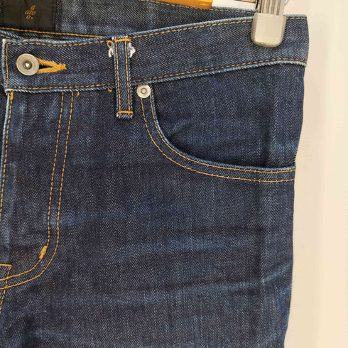 アトウ ato コットン ボタンフライ ストレートデニムパンツ メンズ JPN:44