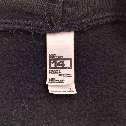 ロサンゼルスアパレル Los Angeles Apparel 14oz. Heavy Fleece 14オンス ヘビーオンス フーディー メンズ JPN:L