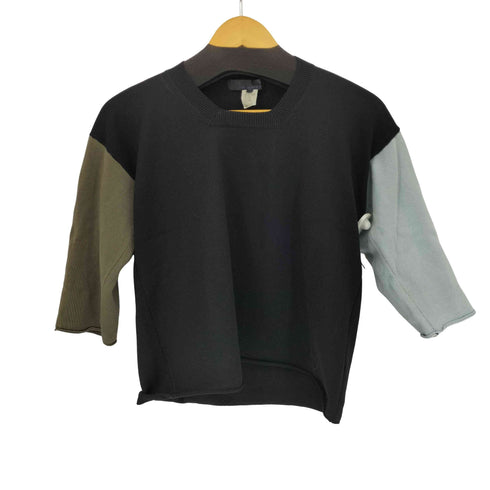 コムデギャルソンコムデギャルソン COMME des GARCONS COMME des GARCONS クレイジーパターン袖切替ニット レディース JPN:S