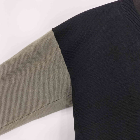 コムデギャルソンコムデギャルソン COMME des GARCONS COMME des GARCONS クレイジーパターン袖切替ニット レディース JPN:S