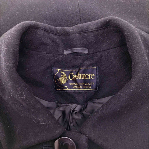 CASHMERE カシミヤ100% ステンカラー コート レディース 9AR
