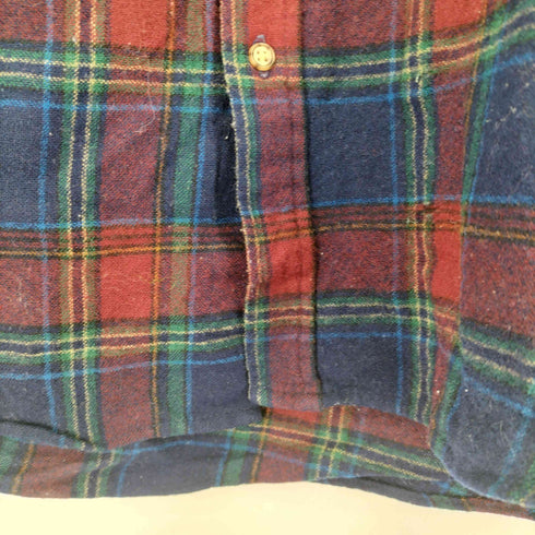 ペンドルトン PENDLETON 90S MADE IN USA エルボーパッチウールシャツ メンズ import:XL