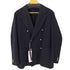 コモリ COMOLI 22AW カシミヤ ネイビーダブルブレザー メンズ JPN:2