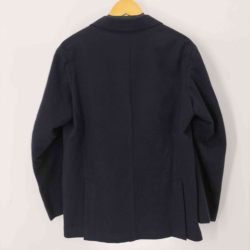 コモリ COMOLI 22AW カシミヤ ネイビーダブルブレザー メンズ JPN:2
