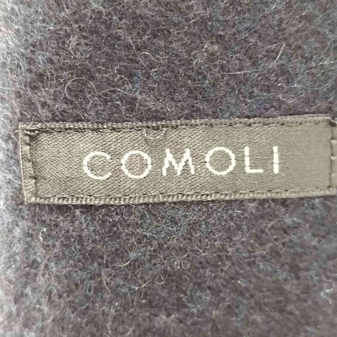コモリ COMOLI 22AW カシミヤ ネイビーダブルブレザー メンズ JPN:2