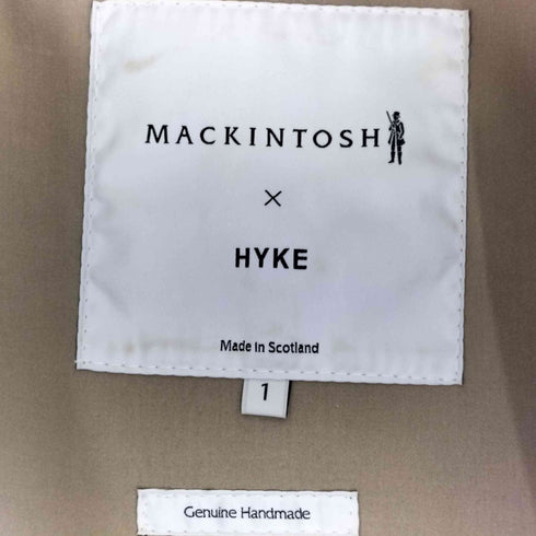 マッキントッシュ Mackintosh 3Bコットンゴム引きコート メンズ JPN:1