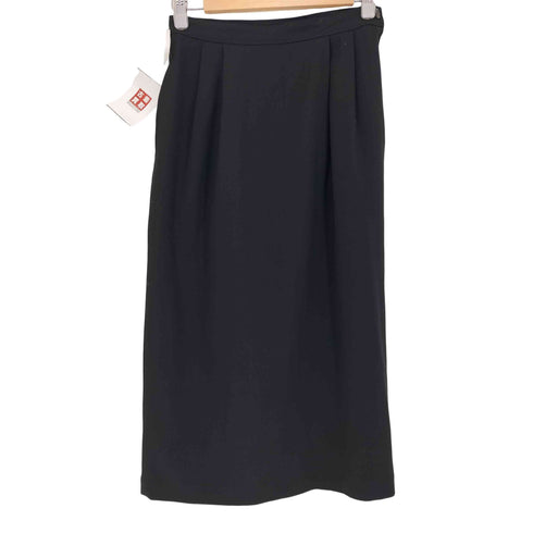 トリココムデギャルソン tricot COMME des GARCONS 90s タック ウールギャバジンスカート レディース JPN:M